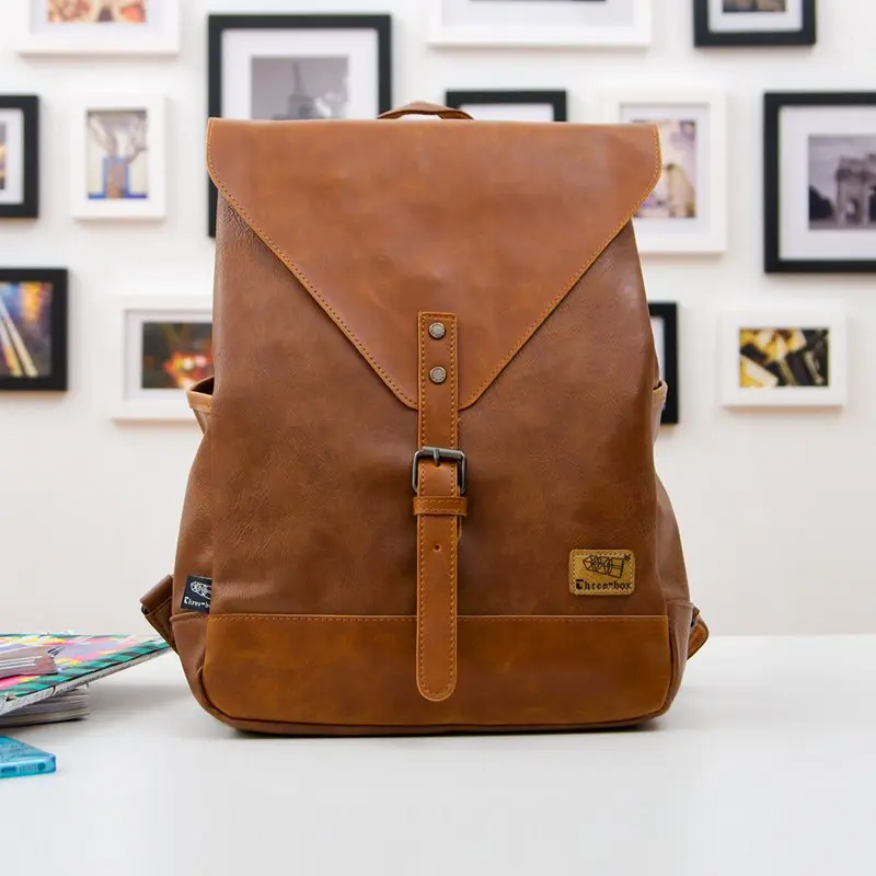 

Bags for Women Fashion Travel Backpack School Mens Leather Business Bag 2021 Hot Sell Large Laptop Shopping Mens Bookbag PU bags
