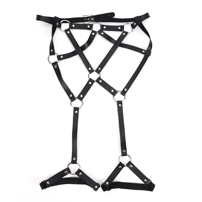 Garters Bondage Belt Punk Strap Band From Waist To Leg Adjustable Suspender Straps Women Harness Body Belts Resistance Bands
Garters Bondage Belt Punk Strap Band From Waist To Leg Adjustable Suspender Straps Women Harness Body Belts Resistance Bands