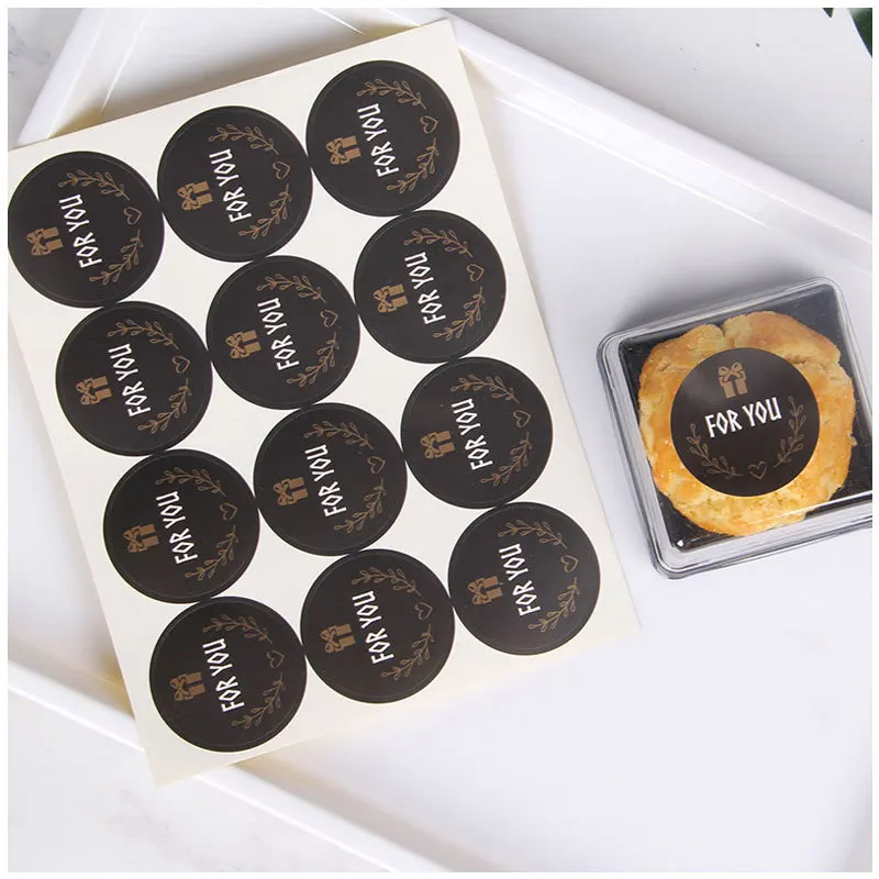 120pcs/Lot Cute For you Seal Sticker Round Black Seal Sticker Mutifunction DIY Decorative Gifts Package Labels for Baking
120pcs/Lot Cute For you Seal Sticker Round Black Seal Sticker Mutifunction DIY Decorative Gifts Package Labels for Baking