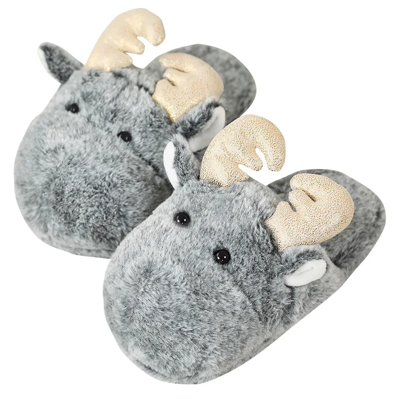 Millffy cute brown gray elk slipper animal woman home soft shoes lovely lady girl winter gift slippers
Millffy cute brown gray elk slipper animal woman home soft shoes lovely lady girl winter gift slippers