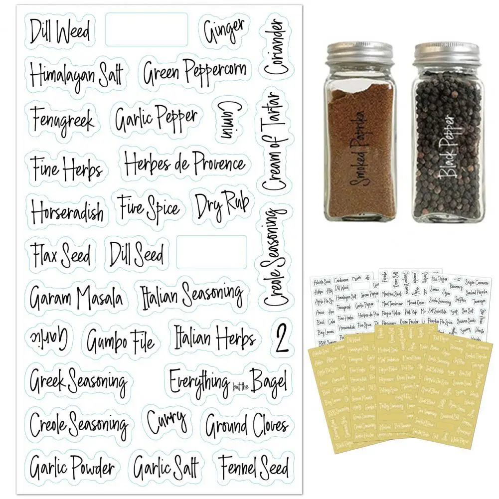 80% HOT SALE 274Pcs Jar Labels Irregular Shape Self-Adhesive PVC Clear Bottle Stickers for Home Clear Bottle Stickers
80% HOT SALE 274Pcs Jar Labels Irregular Shape Self-Adhesive PVC Clear Bottle Stickers for Home Clear Bottle Stickers
