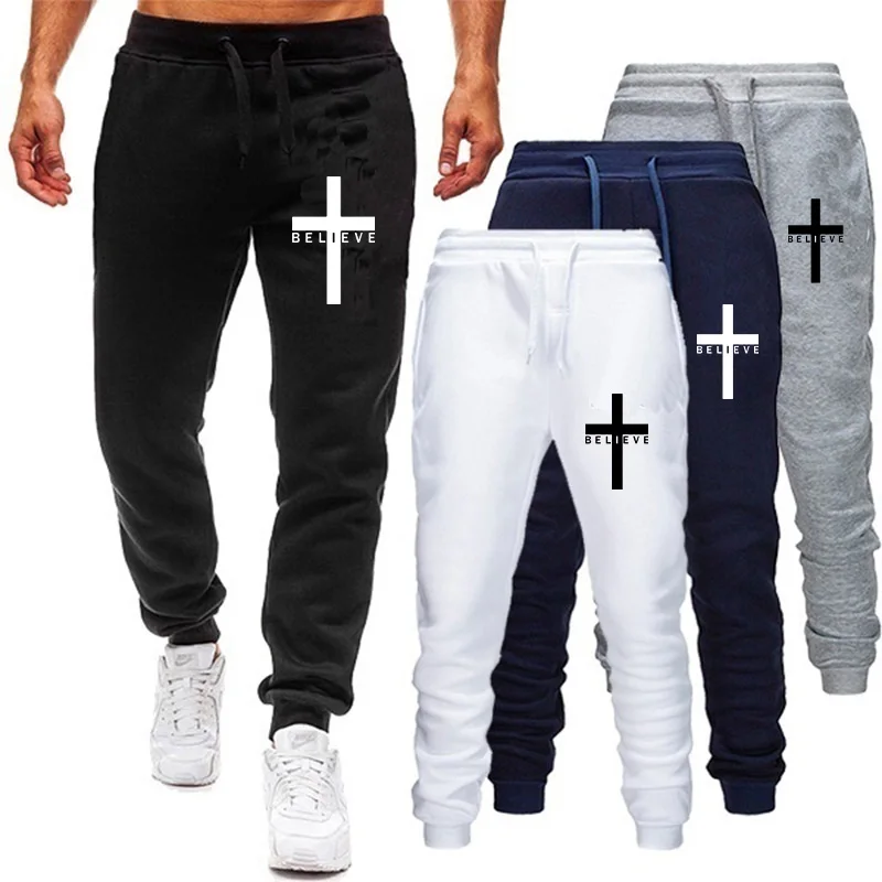 Men's Running Pant Christian Cross Printed Drawstring Sweatpants Casual Loose Sweatpants Jogging Pants for Men
Men's Running Pant Christian Cross Printed Drawstring Sweatpants Casual Loose Sweatpants Jogging Pants for Men