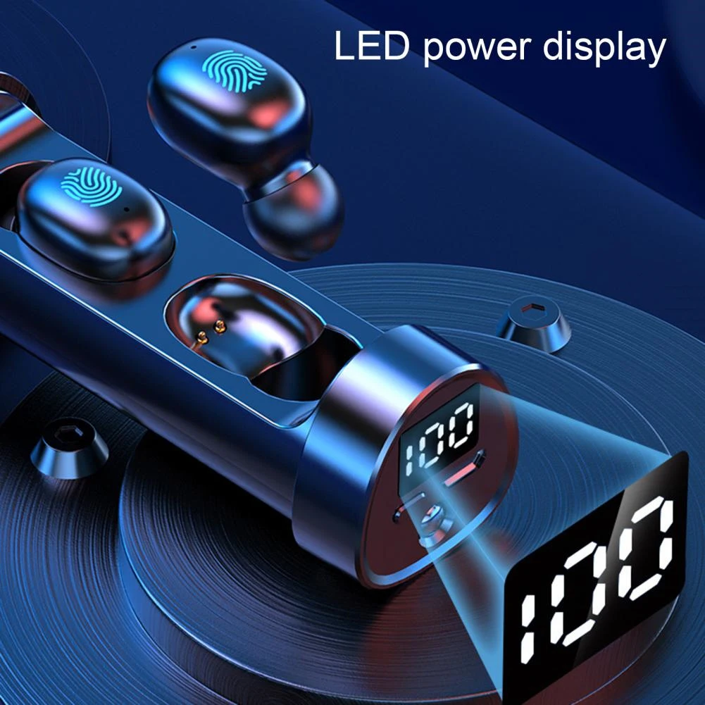 Выдвижные беспроводные Bluetooth-наушники, спортивные наушники со светодиодный ным дисплеем и фонариком, миниатюрные Hi-Fi наушники с глубокими б...
Выдвижные беспроводные Bluetooth-наушники, спортивные наушники со светодиодный ным дисплеем и фонариком, миниатюрные Hi-Fi наушники с глубокими б...