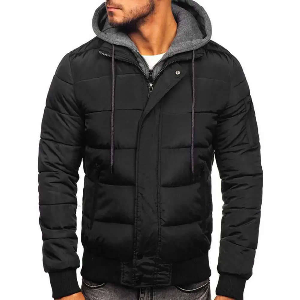 Winter Down Coat Contrast Colors Men Jacket Fake Two-piece Padded Down Coat Highly Warm Hooded Windproof Men Jacket for Daily
Winter Down Coat Contrast Colors Men Jacket Fake Two-piece Padded Down Coat Highly Warm Hooded Windproof Men Jacket for Daily