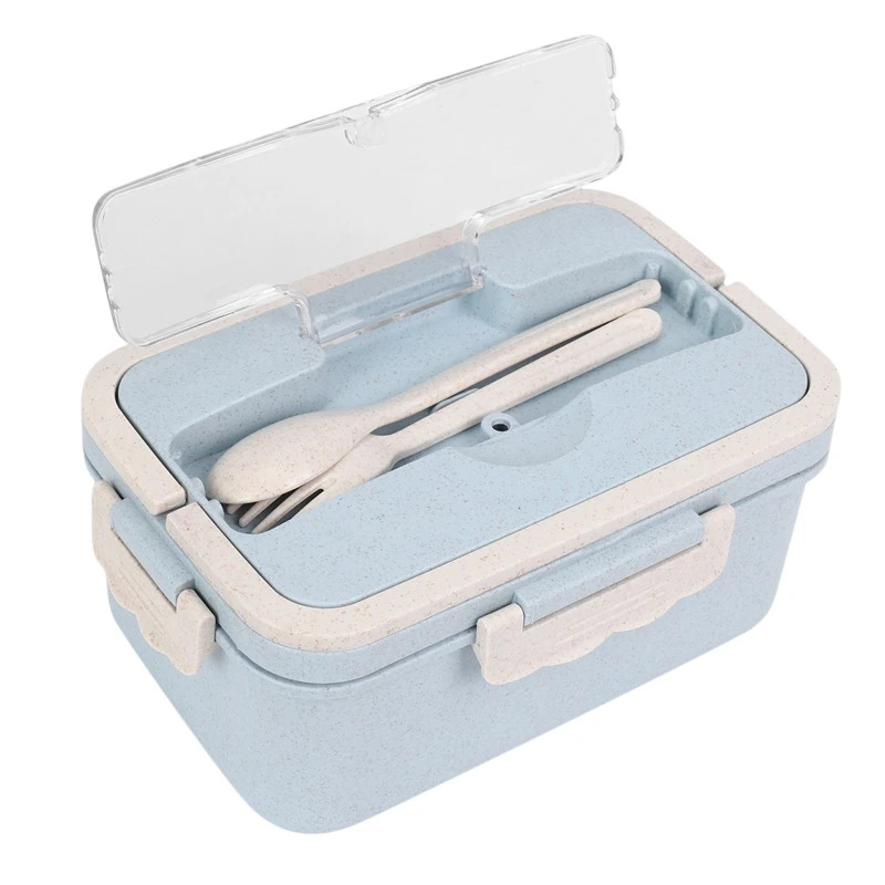 Bento Box for Adults with 3 Compartment, 1500ML Lunch Box for Kids with Spoon & Fork Leakproof Microwave Dishwasher Safe
Bento Box for Adults with 3 Compartment, 1500ML Lunch Box for Kids with Spoon & Fork Leakproof Microwave Dishwasher Safe
