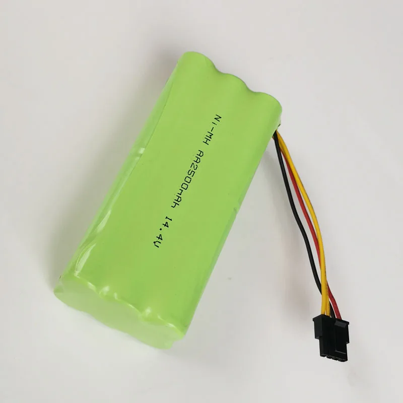 14.4V Ni-MH AA Rechargeable battery Pack 2500MAH
14.4V Ni-MH AA Rechargeable battery Pack 2500MAH