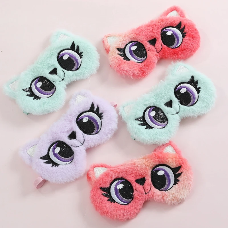Plush Sleep Animal Eye Mask Women Men Eye Cover Patch Cosplay Cartoon Sleeping Mask Cute Blindfold with Elastic Straps
Plush Sleep Animal Eye Mask Women Men Eye Cover Patch Cosplay Cartoon Sleeping Mask Cute Blindfold with Elastic Straps