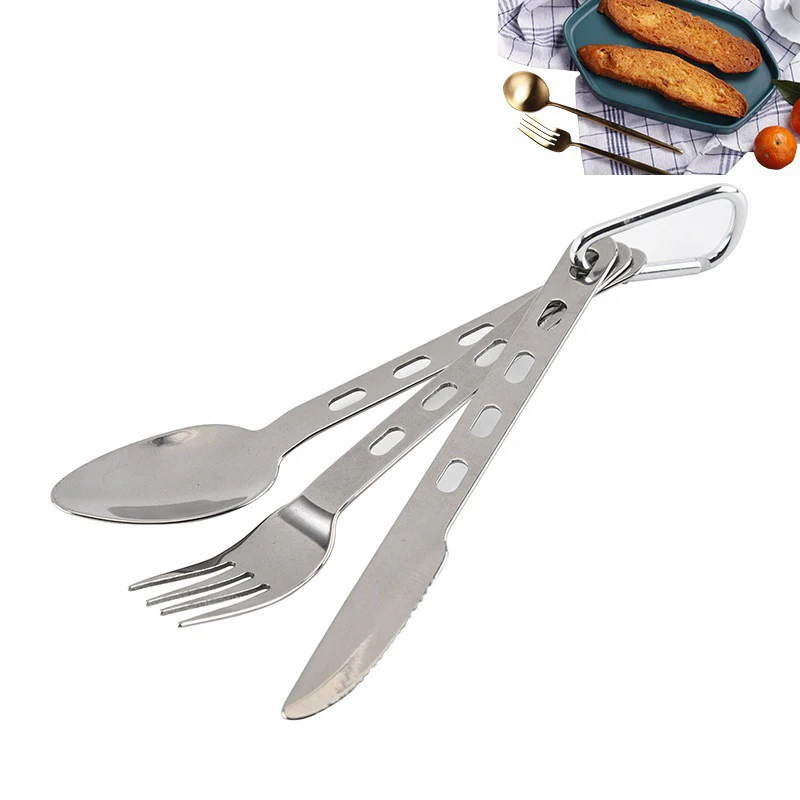3pcs Ultralight Pure Titanium Spoon Fork Knife Set Outdoor Tableware For Camping Picnic Travel Cutlery Kitchen Tool Ta8106
3pcs Ultralight Pure Titanium Spoon Fork Knife Set Outdoor Tableware For Camping Picnic Travel Cutlery Kitchen Tool Ta8106
