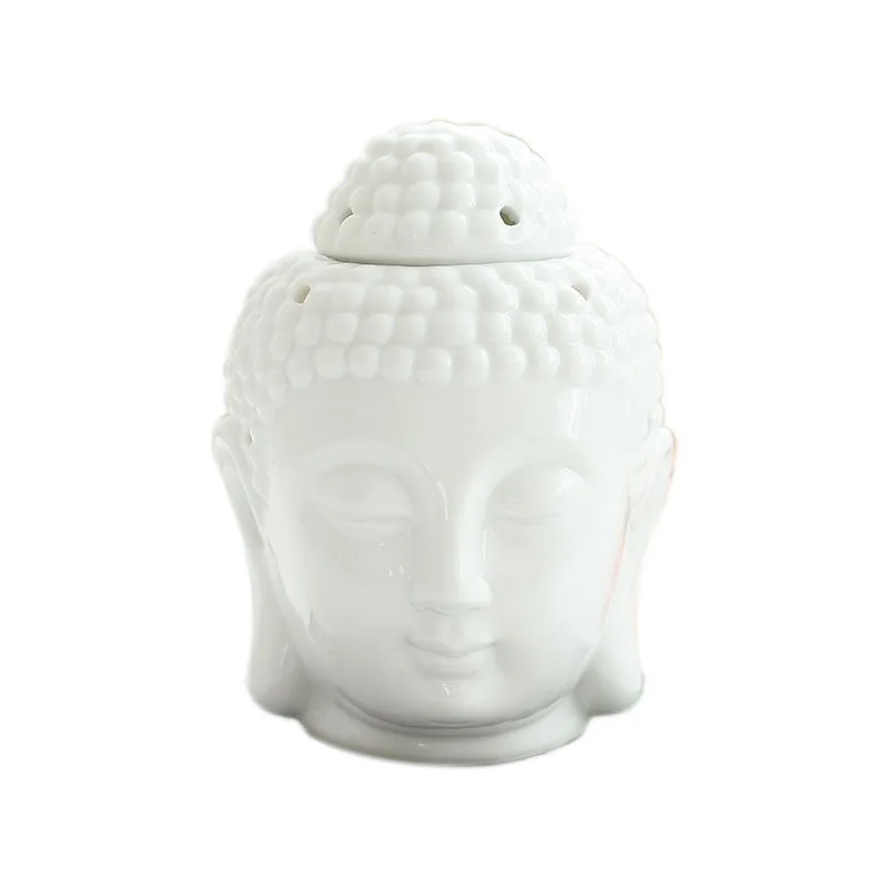 Ceramic Buddha head aroma lamp, aroma diffuser, incense burner, Indian Tibetan incense burner, small candle holder
Ceramic Buddha head aroma lamp, aroma diffuser, incense burner, Indian Tibetan incense burner, small candle holder