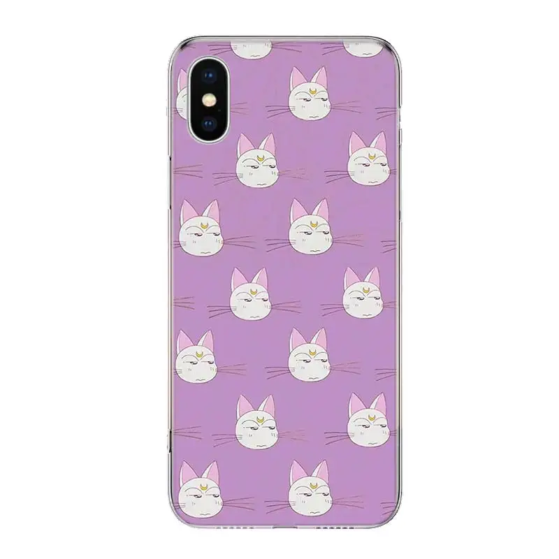 Cute Cartoon Comics Sailor Moon Luna Cat Soft Silicone Phone Case For Apple iphone 11 12 Mini Pro XR X XS Max 7 8 6 6S Plus + 7G
Cute Cartoon Comics Sailor Moon Luna Cat Soft Silicone Phone Case For Apple iphone 11 12 Mini Pro XR X XS Max 7 8 6 6S Plus + 7G