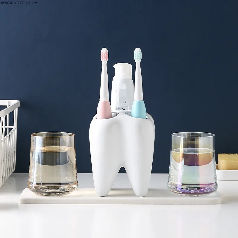 Ceramic Toothbrush Holder, Bathroom Products, Glass Mouthwash Cup, Diatom Mud Tray, Creative Tooth Styling Toothpaste Dispenser
Ceramic Toothbrush Holder, Bathroom Products, Glass Mouthwash Cup, Diatom Mud Tray, Creative Tooth Styling Toothpaste Dispenser