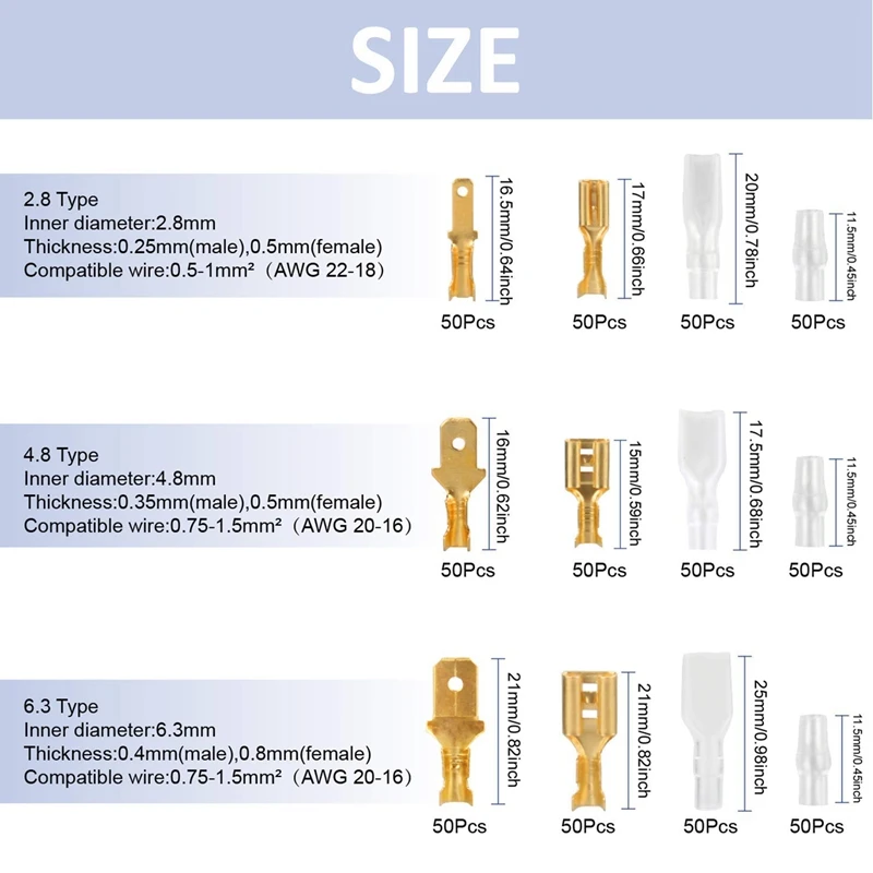 Terminals Crimping Tool Kit Spade Connectors Crimper Self-Adjusting Automatic Ratcheting Wire Terminals Crimping Tool Of Awg26-1
Terminals Crimping Tool Kit Spade Connectors Crimper Self-Adjusting Automatic Ratcheting Wire Terminals Crimping Tool Of Awg26-1