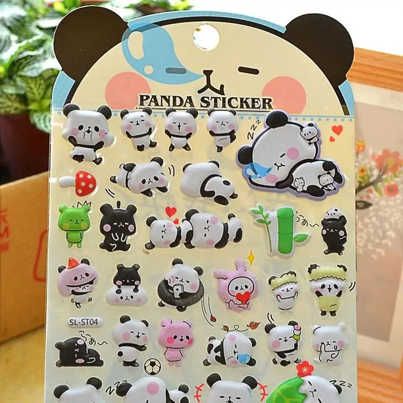 Panda Stickers 3D Three-dimensional Cute Animal Seal Stationery Accessories Supplies Label Diary Cell Phone Adornment Scrap L9C6
Panda Stickers 3D Three-dimensional Cute Animal Seal Stationery Accessories Supplies Label Diary Cell Phone Adornment Scrap L9C6