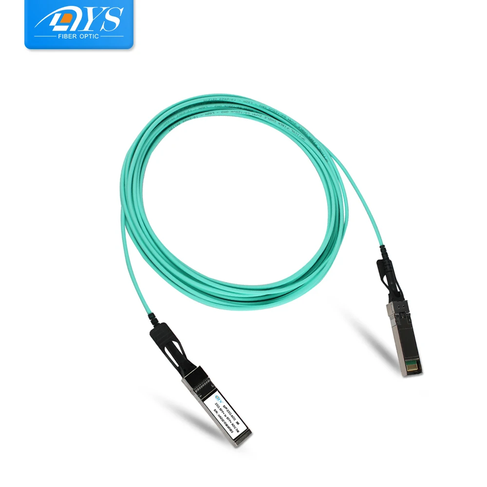 25G OM3 AOC SFP28 Module - 10GBASE Active Optical SFP+ Cable , 1-30M, Compatible for Cisco,Huawei,MikroTik,HP,Intel,Dell
25G OM3 AOC SFP28 Module - 10GBASE Active Optical SFP+ Cable , 1-30M, Compatible for Cisco,Huawei,MikroTik,HP,Intel,Dell