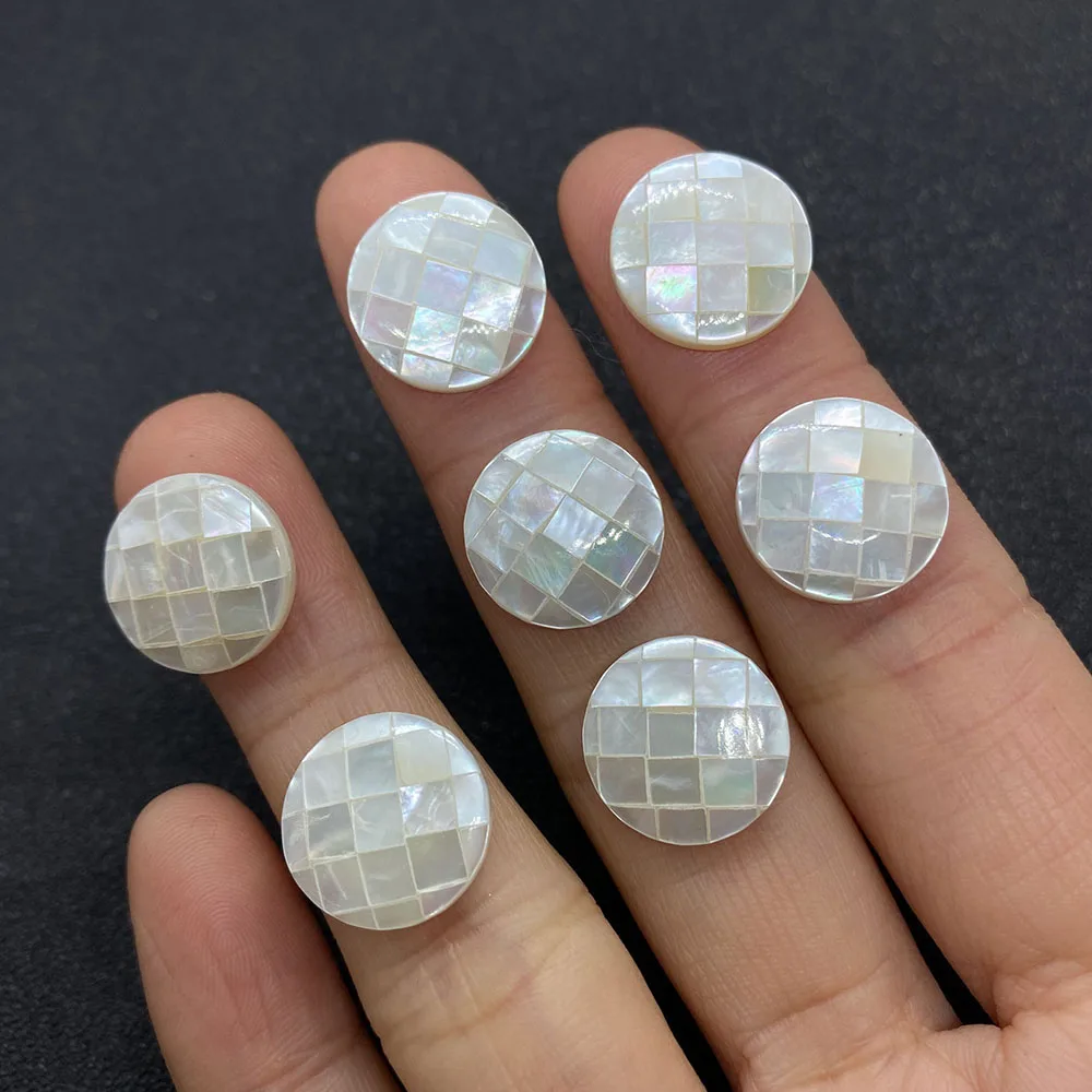 Natural Shell Mother-of-pearl Ring Face Handmade DIY Ladies Fashion Boutique Bracelet Necklace Earrings Jewelry Wholesale
Natural Shell Mother-of-pearl Ring Face Handmade DIY Ladies Fashion Boutique Bracelet Necklace Earrings Jewelry Wholesale