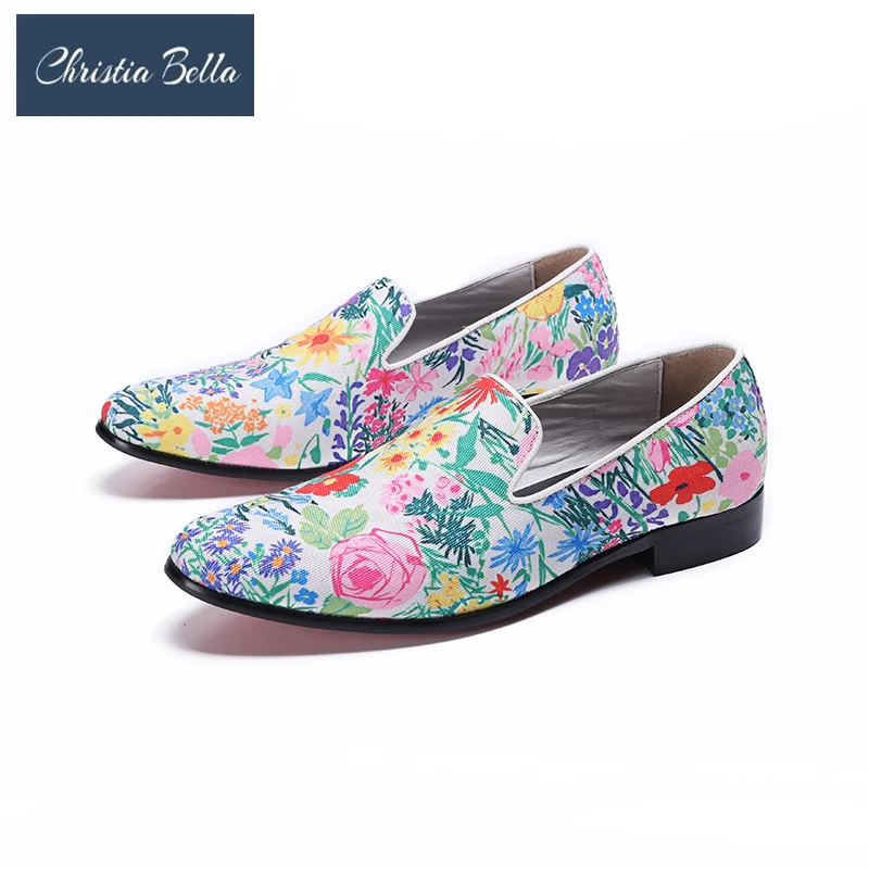 Brand New Design Men Casual Shoes Flowers Print Leather Shoes for Men Slip on Fashion Party and Wedding Shoes Big Size 38-47
Brand New Design Men Casual Shoes Flowers Print Leather Shoes for Men Slip on Fashion Party and Wedding Shoes Big Size 38-47