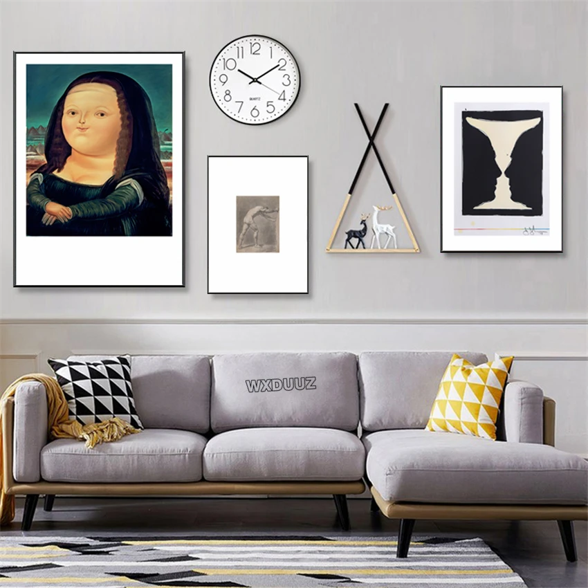 Nordic style abstract Mona Lisa print living room bedroom wall decoration Home Decor Painting wall art posters canvas painting
Nordic style abstract Mona Lisa print living room bedroom wall decoration Home Decor Painting wall art posters canvas painting