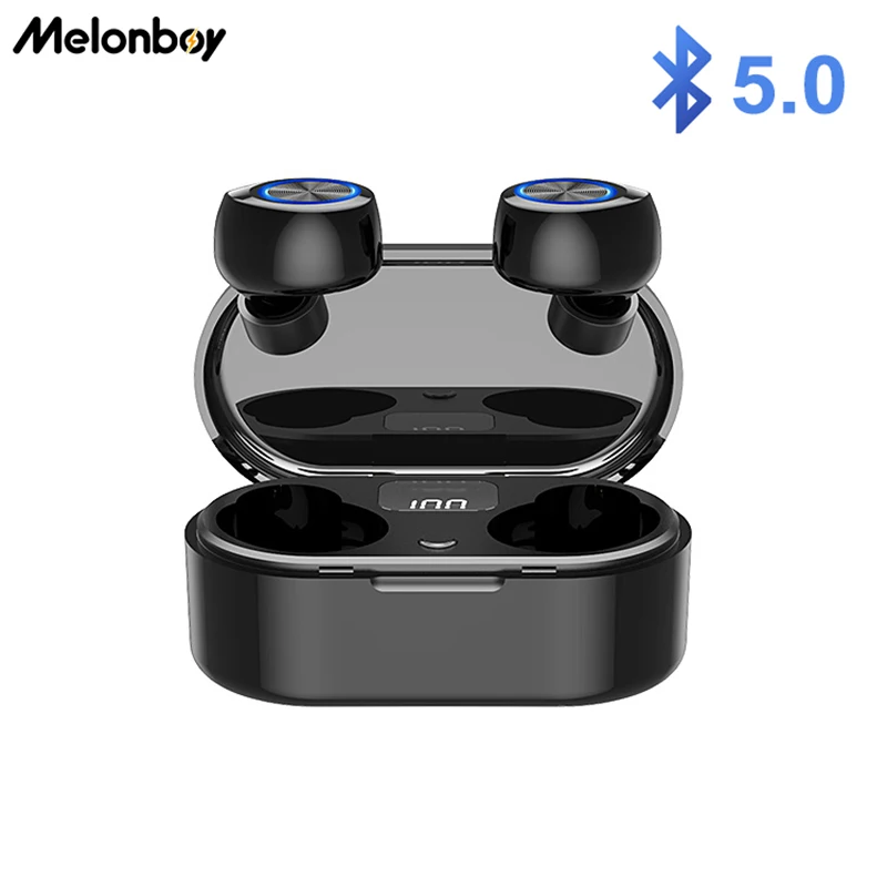 Melonboy Wireless Earphones TWS Headsets Bluetooth 5.0 Mini Earbuds Stereo Bass Noise Cancelling Waterproof Earbud In ear phones
Melonboy Wireless Earphones TWS Headsets Bluetooth 5.0 Mini Earbuds Stereo Bass Noise Cancelling Waterproof Earbud In ear phones
