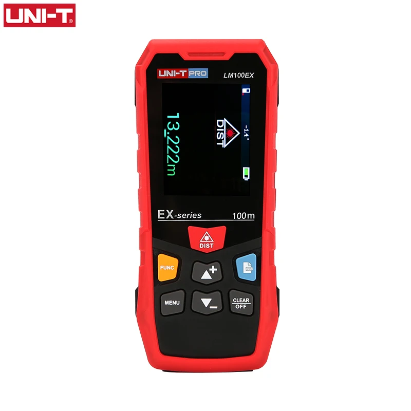 UNI-T Handheld Digital Laser Distance Meter Measuring Tool Electronic Tape Measure 50m 70m 100m Rangefinder Laser Range Finder
UNI-T Handheld Digital Laser Distance Meter Measuring Tool Electronic Tape Measure 50m 70m 100m Rangefinder Laser Range Finder