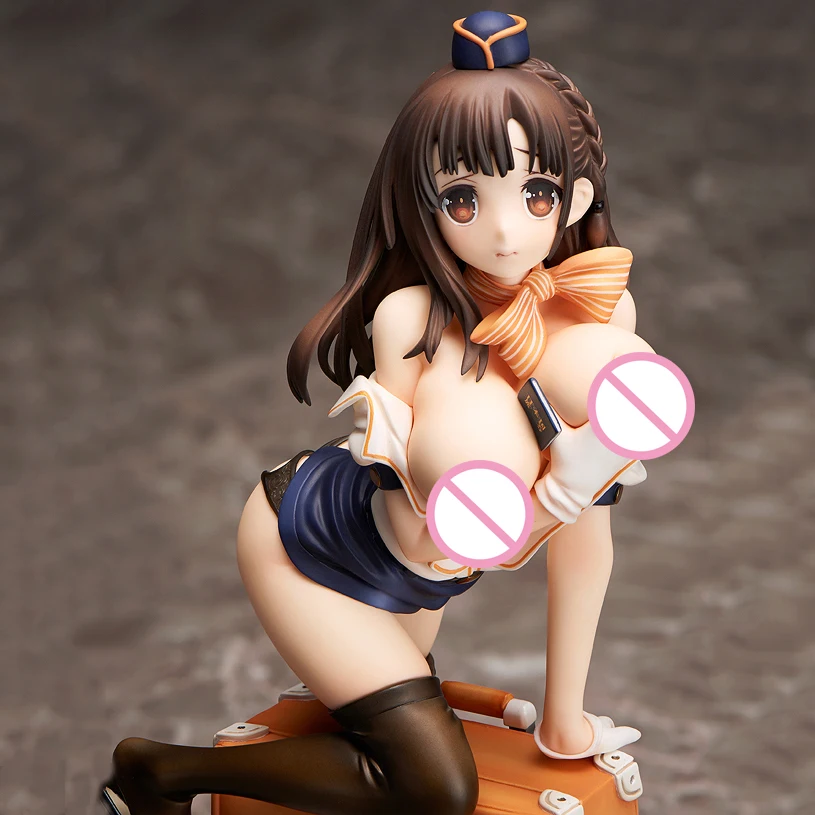 Anime Sexy Girl Flight Attendant Girl Uniforms Stewardess Suitcase PVC Action Figure Adult Collection Hentai Model Toys Gift
Anime Sexy Girl Flight Attendant Girl Uniforms Stewardess Suitcase PVC Action Figure Adult Collection Hentai Model Toys Gift