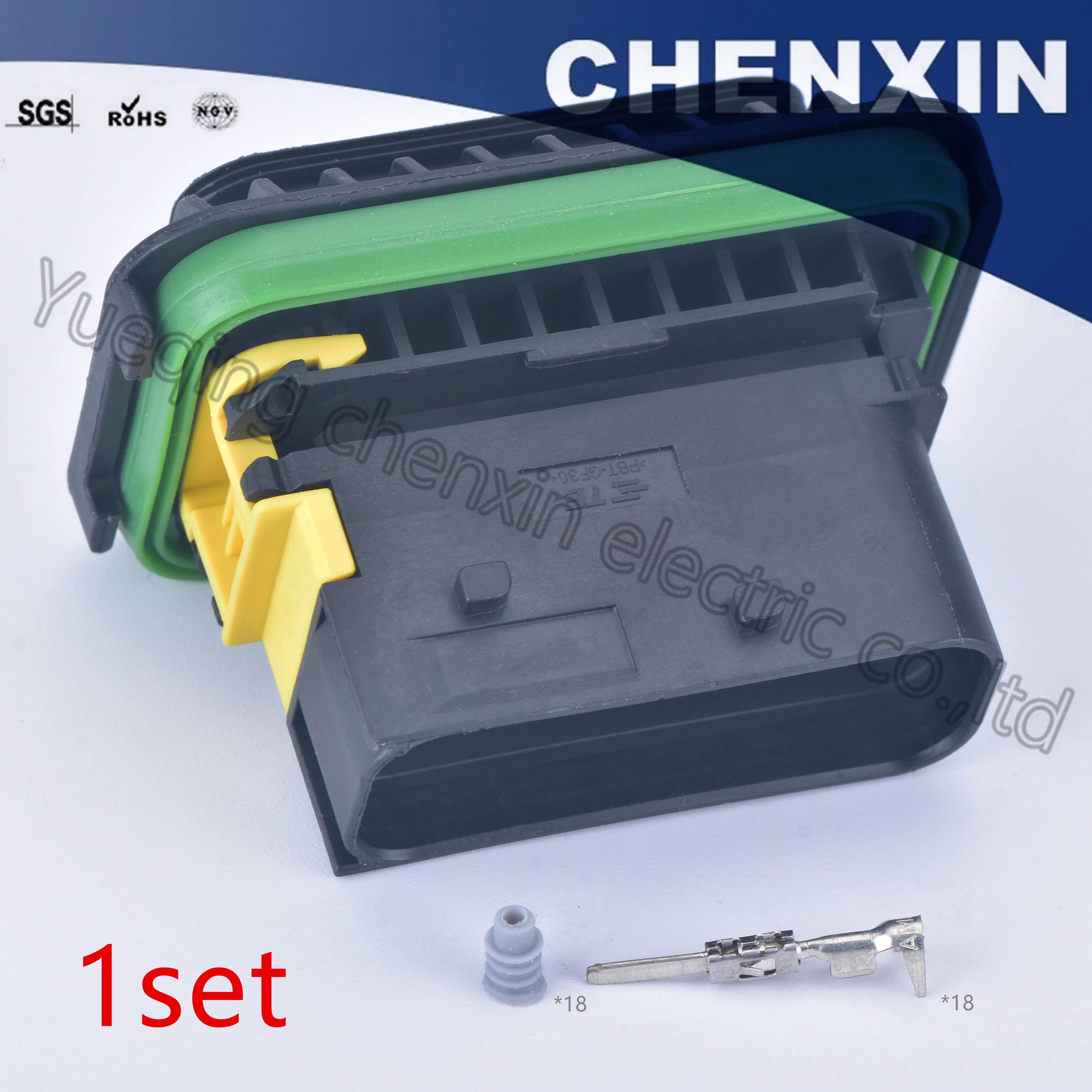 Black 18 pin car waterproof auto ECU connectors male 1.8 HDSCS automotive electrical 2-1703639-1 1-1564526-1 1-1564527-1
Black 18 pin car waterproof auto ECU connectors male 1.8 HDSCS automotive electrical 2-1703639-1 1-1564526-1 1-1564527-1