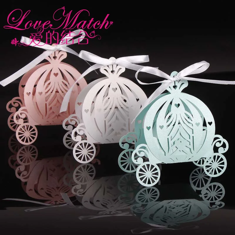 50Pcs Laser Cut Pumpkin Carriage Wedding Candy Favor Box,pearl Color Paper Candy Box,baby Shower Birthday Gift
50Pcs Laser Cut Pumpkin Carriage Wedding Candy Favor Box,pearl Color Paper Candy Box,baby Shower Birthday Gift