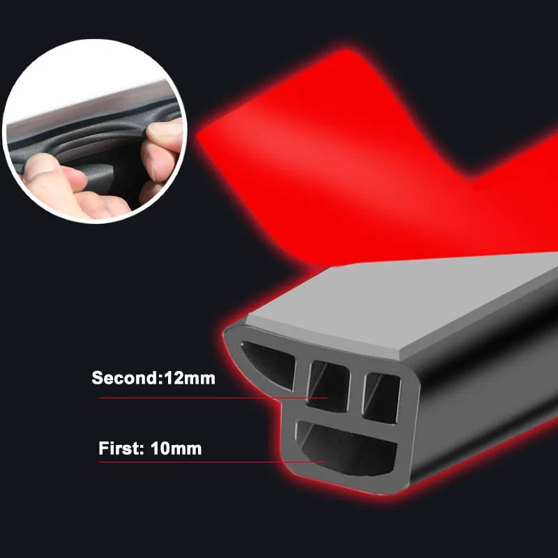 Car Styling 2M Door Seal Strip BL Type Waterproof Trim EPDM Rubber Sound Insulation Soundproof Weatherstrip Seal Strip Accessory
Car Styling 2M Door Seal Strip BL Type Waterproof Trim EPDM Rubber Sound Insulation Soundproof Weatherstrip Seal Strip Accessory