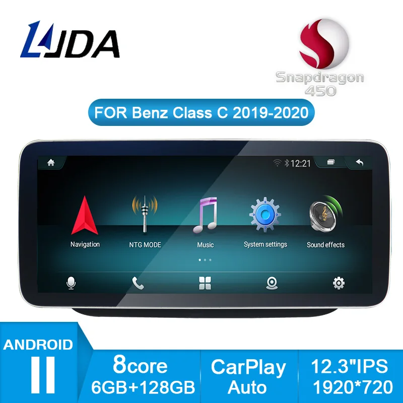 10.25" Android 11 Car Multimedia Player GPS Stereo Radio for Mercedes Benz C V Class W204 W205 GLC X253 W446 2019 2020 Carplay
10.25" Android 11 Car Multimedia Player GPS Stereo Radio for Mercedes Benz C V Class W204 W205 GLC X253 W446 2019 2020 Carplay