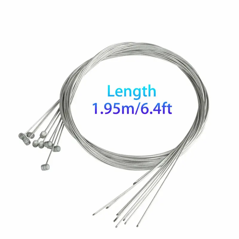 10pcs Silver Brake Shift Cable Steel Inner Wire Line Mountain Bike Bicycle Tool
10pcs Silver Brake Shift Cable Steel Inner Wire Line Mountain Bike Bicycle Tool