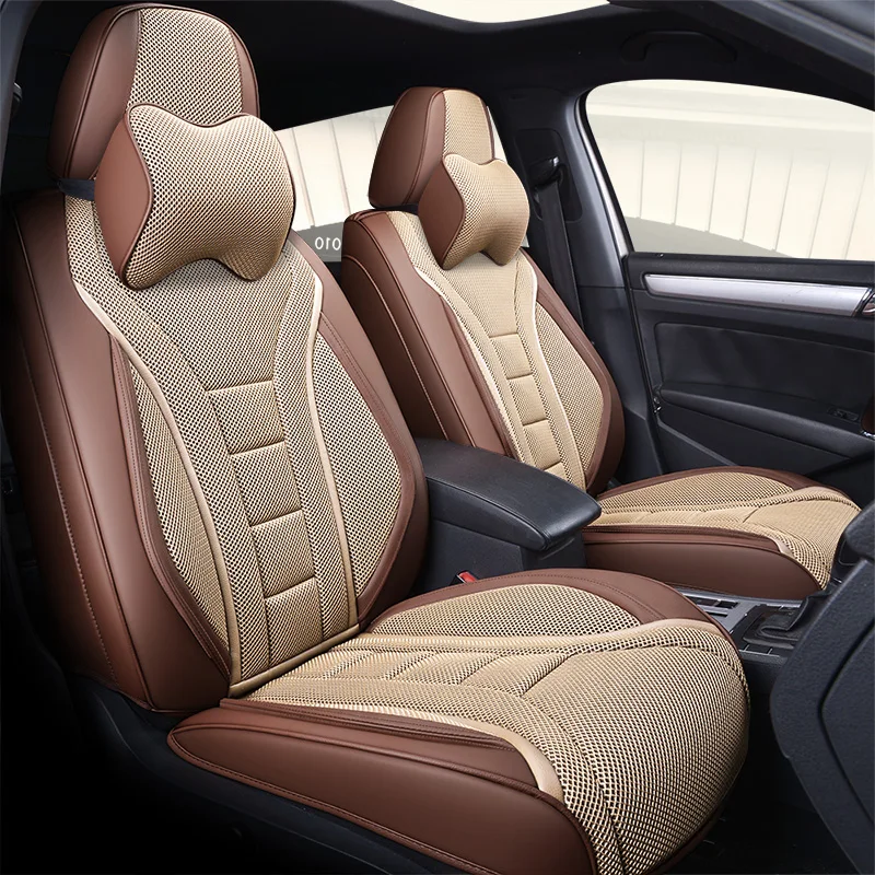 Autocovers Car Seat Covers For Sedan SUV Durable Leather Universal Five Seats Set For 5 Seater For Front and Back Seats P17504-6
Autocovers Car Seat Covers For Sedan SUV Durable Leather Universal Five Seats Set For 5 Seater For Front and Back Seats P17504-6