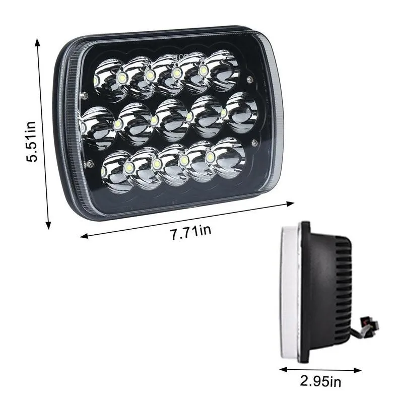 1pcs Car Truck Led Headlight Super Bright Waterproof Led Headlamp For Jeep Car Refitting Headlight
1pcs Car Truck Led Headlight Super Bright Waterproof Led Headlamp For Jeep Car Refitting Headlight