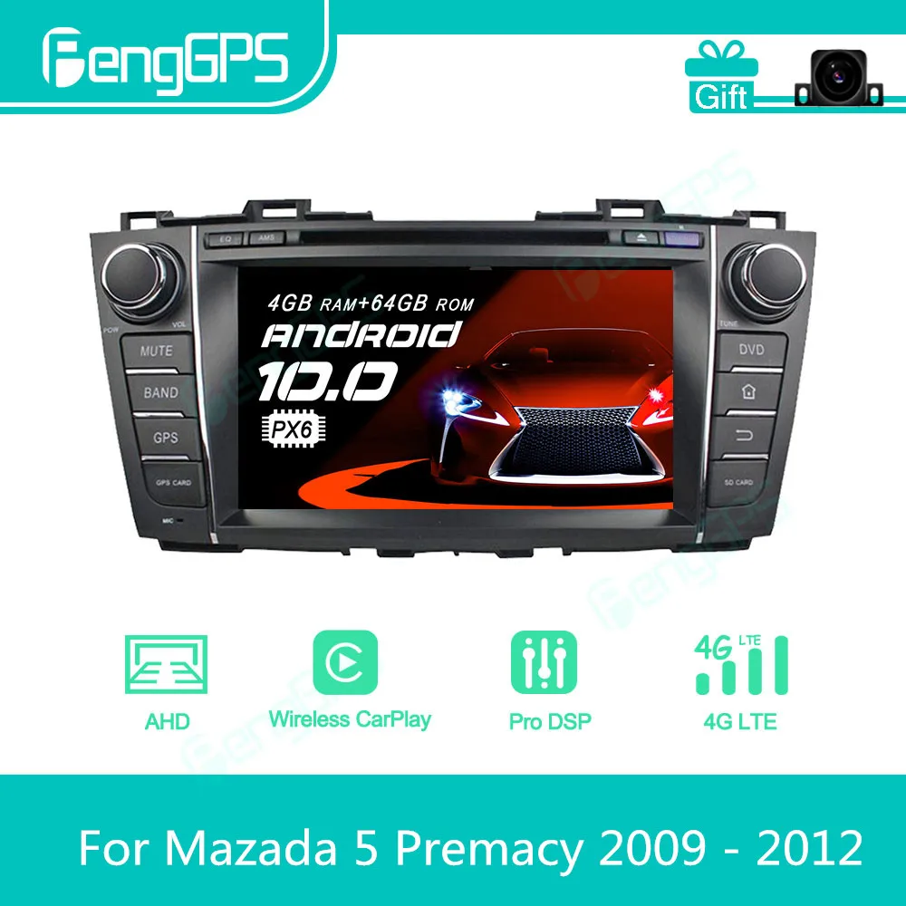 For Mazada 5 Premacy 2009 - 2012 Android Car Radio Stereo Multimedia DVD Player 2 Din Autoradio GPS Navi PX6 Unit Touch Screen
For Mazada 5 Premacy 2009 - 2012 Android Car Radio Stereo Multimedia DVD Player 2 Din Autoradio GPS Navi PX6 Unit Touch Screen
