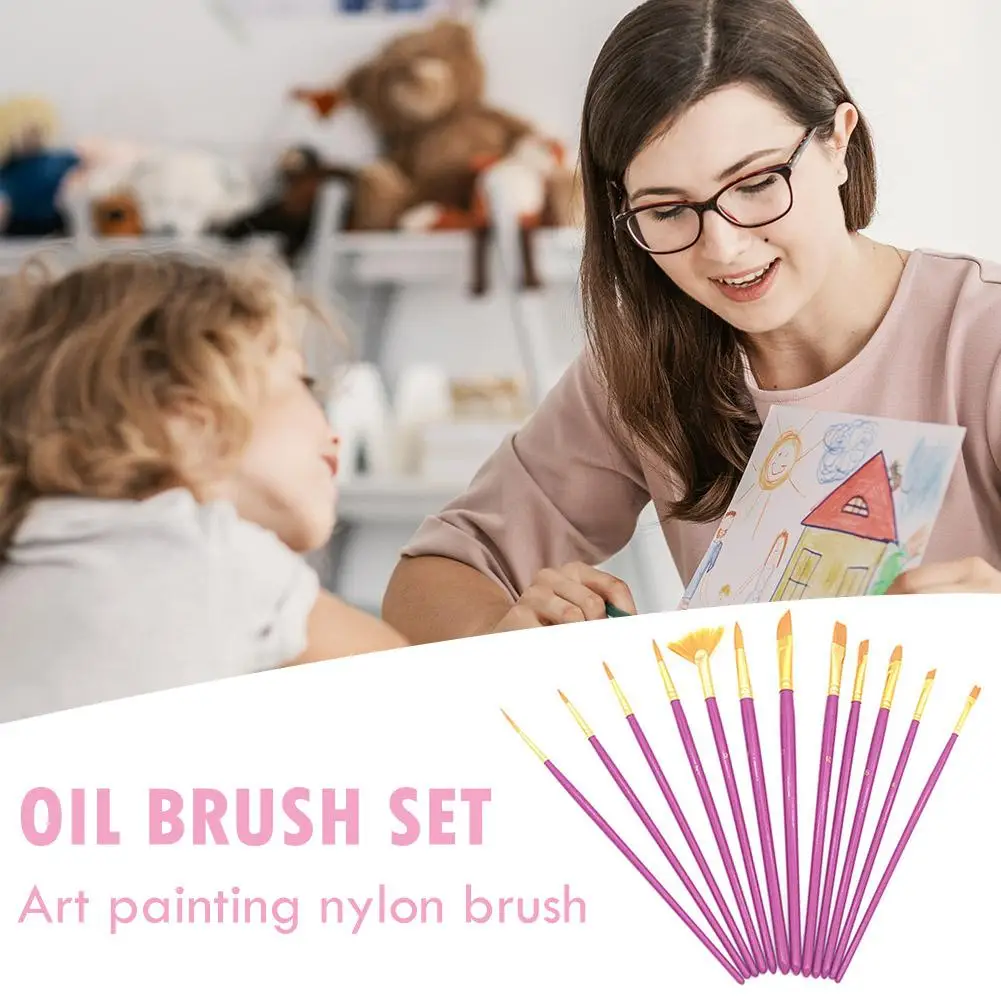 PP + Artificial Fiber Hair Wooden Handle Watercolor Paint Brush Pen Set For Diy Oil Acrylic Painting Art Paint Brushes Supplies
PP + Artificial Fiber Hair Wooden Handle Watercolor Paint Brush Pen Set For Diy Oil Acrylic Painting Art Paint Brushes Supplies