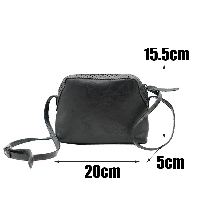 EUMOAN Women's hand-made leather one-shoulder bag, fashionable leather cross-body bag, small retro women's shell bag
EUMOAN Women's hand-made leather one-shoulder bag, fashionable leather cross-body bag, small retro women's shell bag