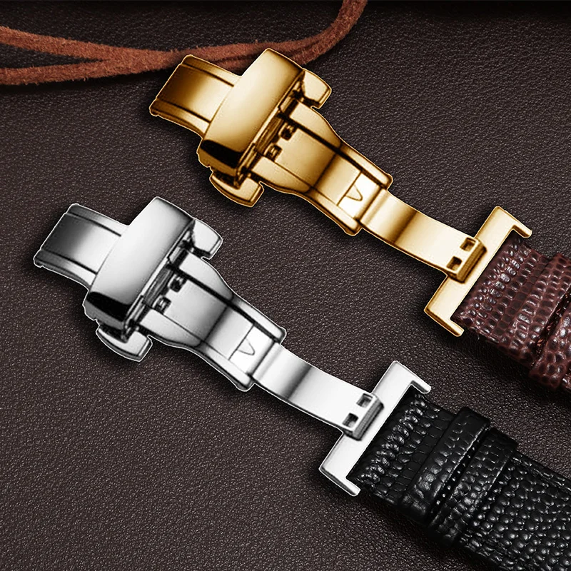 Watch accessories Lizard pattern Leather watchband 14 16 18 20 22mm black red bracelet Suitable for men and women
Watch accessories Lizard pattern Leather watchband 14 16 18 20 22mm black red bracelet Suitable for men and women