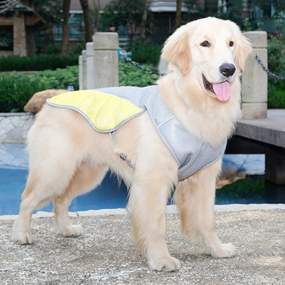 Summer Dog Cooling Vest Clothes Cooling Harness For Dogs Adjustable Mesh Reflective Vest Harnesses Quick Release Pet Products
Summer Dog Cooling Vest Clothes Cooling Harness For Dogs Adjustable Mesh Reflective Vest Harnesses Quick Release Pet Products
