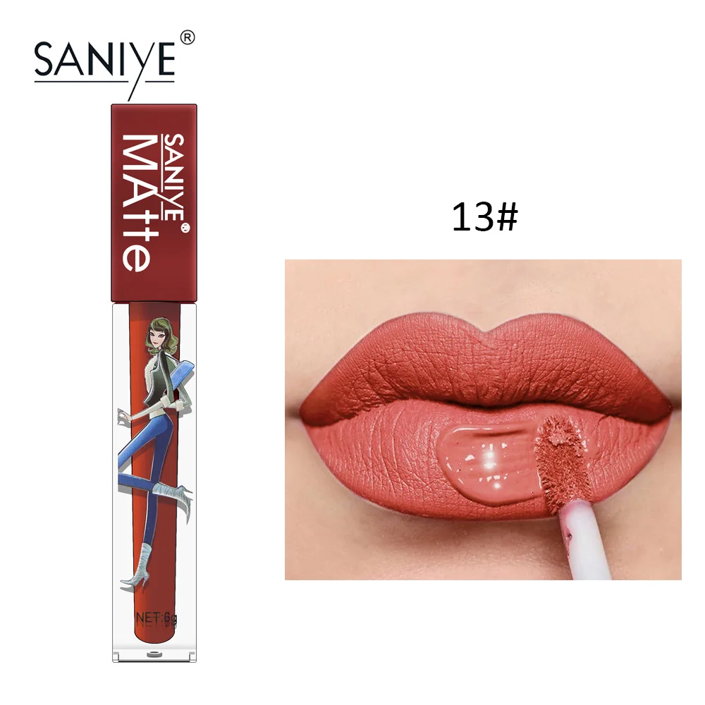 SANIYE Lip Gloss Makeup Moisturizer Lipstick Make Up Long-lasting Waterproof Red Lip Tint Sexy Lipgloss Plump Nude Lip Balm Care 
SANIYE Lip Gloss Makeup Moisturizer Lipstick Make Up Long-lasting Waterproof Red Lip Tint Sexy Lipgloss Plump Nude Lip Balm Care