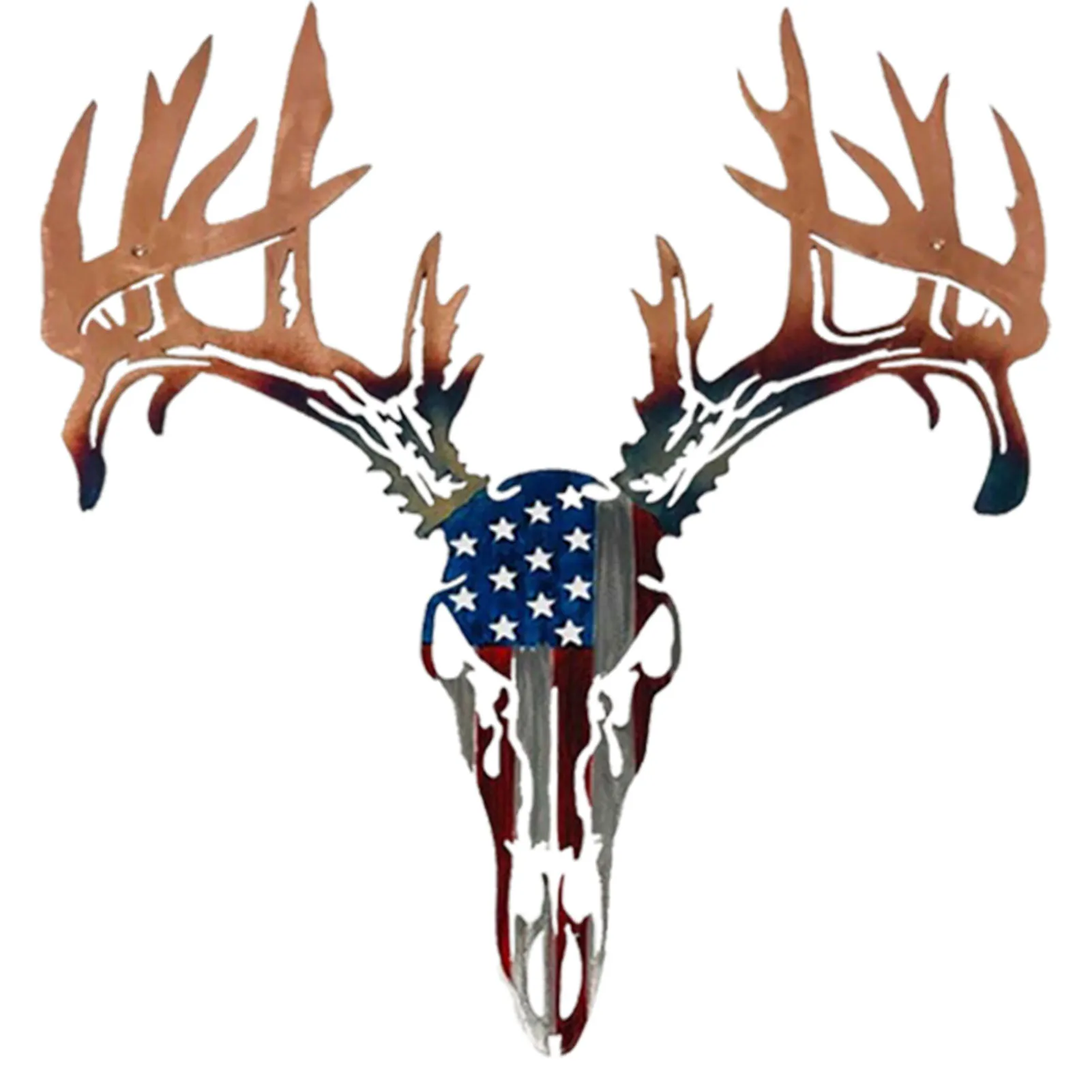 Newly 4th July Decor Metal Deer Silhouette Wall Art Ornament Independence Day Patriotic Hanging Decoration for Home
Newly 4th July Decor Metal Deer Silhouette Wall Art Ornament Independence Day Patriotic Hanging Decoration for Home