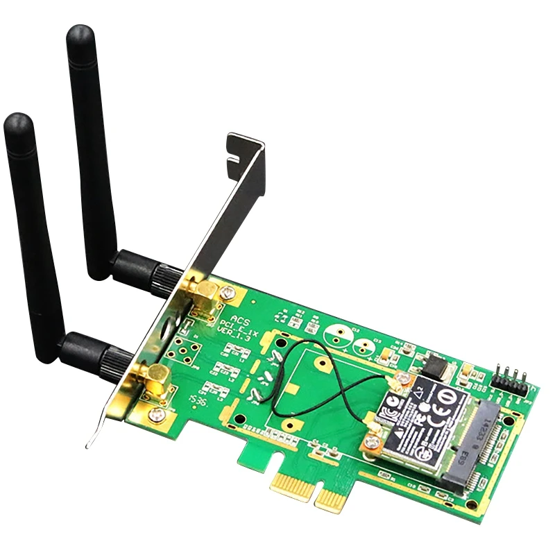 

HDX-1 Беспроводной сетевые карты, 150 м Беспроводной Bluetooth 4,0 2-в-1 с высоким уровнем Скорость PCI-E настольные игры WI-FI Встроенный сетевой карты