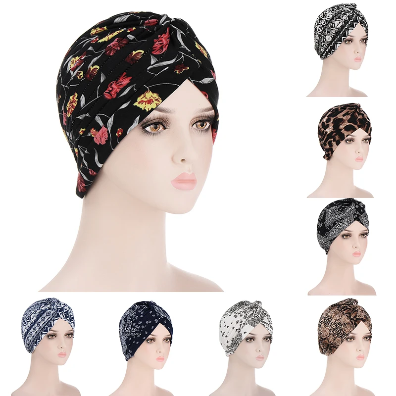 Women Boho Pleated Pullover Hats Stylish Printed Indian Hats Baotou Cap Western Style Muslim Turban Hats Unique Yoga Hats
Women Boho Pleated Pullover Hats Stylish Printed Indian Hats Baotou Cap Western Style Muslim Turban Hats Unique Yoga Hats