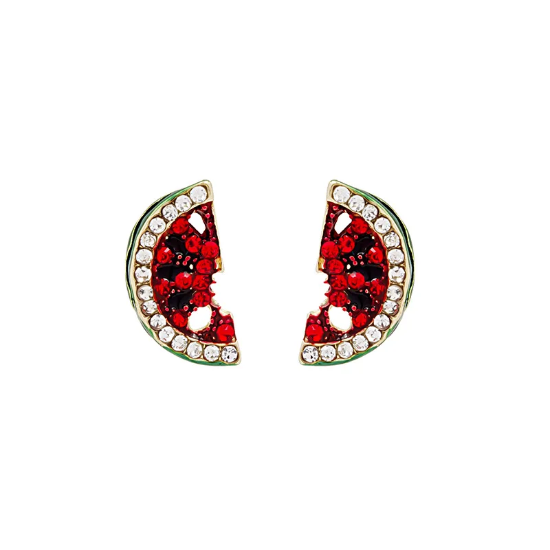 Full Rhinestone Crystal Watermelon Earrings Vintage Trend Earrings Silver 925 Earrings Women Jewelry Earrings
Full Rhinestone Crystal Watermelon Earrings Vintage Trend Earrings Silver 925 Earrings Women Jewelry Earrings