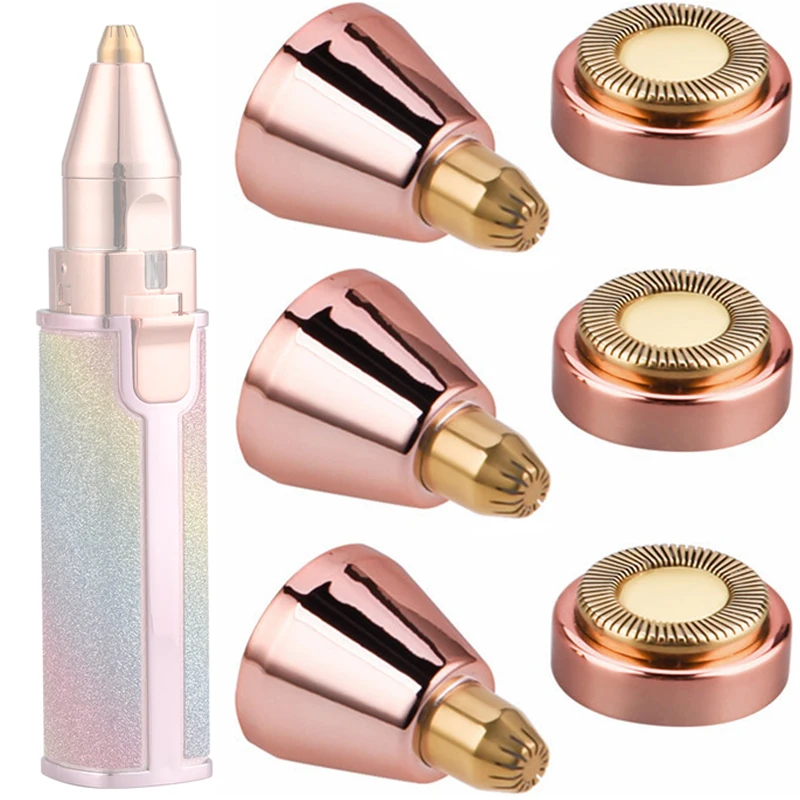 2 In 1 Electric Eyebrow Trimmer Makeup Painless Eye Brow Epilator Mini Shaver Razors Women Portable Facial Body Hair Remover
2 In 1 Electric Eyebrow Trimmer Makeup Painless Eye Brow Epilator Mini Shaver Razors Women Portable Facial Body Hair Remover