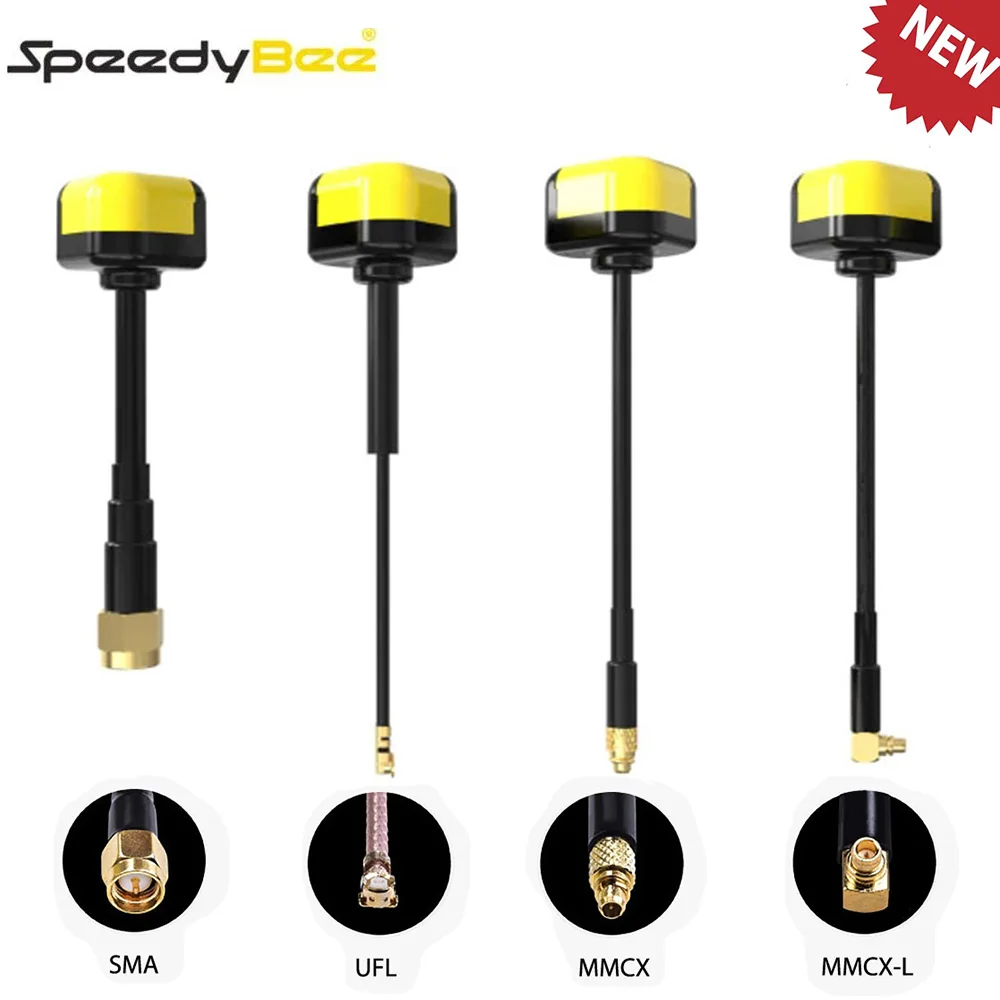 RunCam Speedybee быстрого пчела 5 8 ГГц RHCP SMA/UFL/MMCX 90 °/MMCX Прямая антенна V2 для небольшой