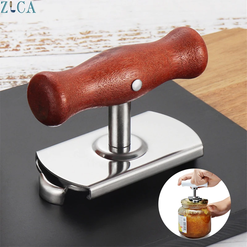 Manual Stainless Steel Can Jar Opener Easy Opening Jam Opener Adjustable 1-4 Inches Cap Lid Openers Kitchen Gadget Accessories
Manual Stainless Steel Can Jar Opener Easy Opening Jam Opener Adjustable 1-4 Inches Cap Lid Openers Kitchen Gadget Accessories