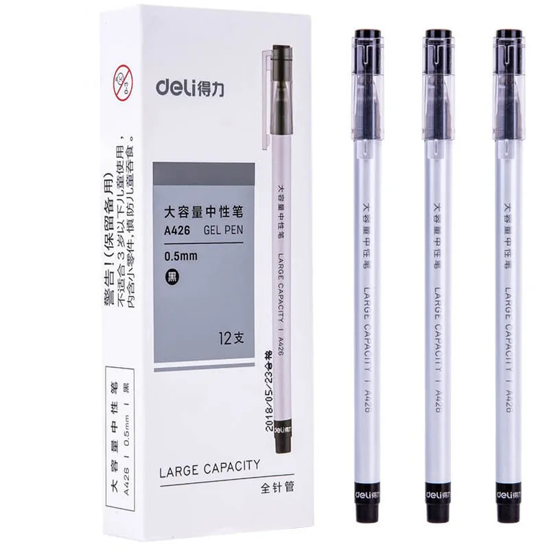 A426 gel pen 0.5 full needle pen business office signature pen student stationery black pen
A426 gel pen 0.5 full needle pen business office signature pen student stationery black pen