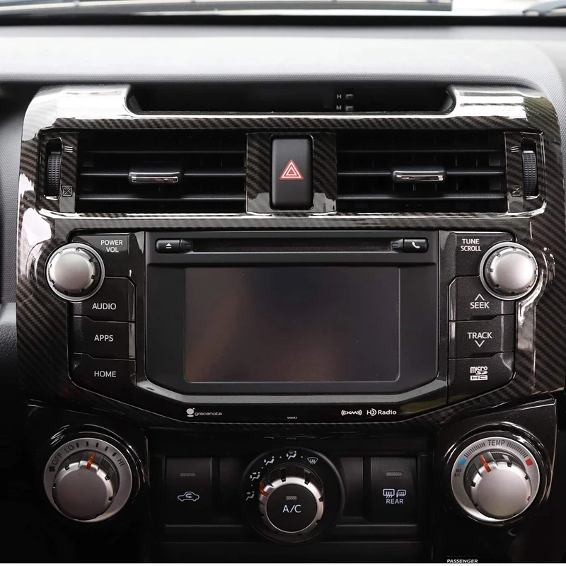 Center Console Navigation Trim Panel Center Console Dashboard Cover for 2010-2019 Toyota 4Runner, Carbon Fiber Pattern
Center Console Navigation Trim Panel Center Console Dashboard Cover for 2010-2019 Toyota 4Runner, Carbon Fiber Pattern