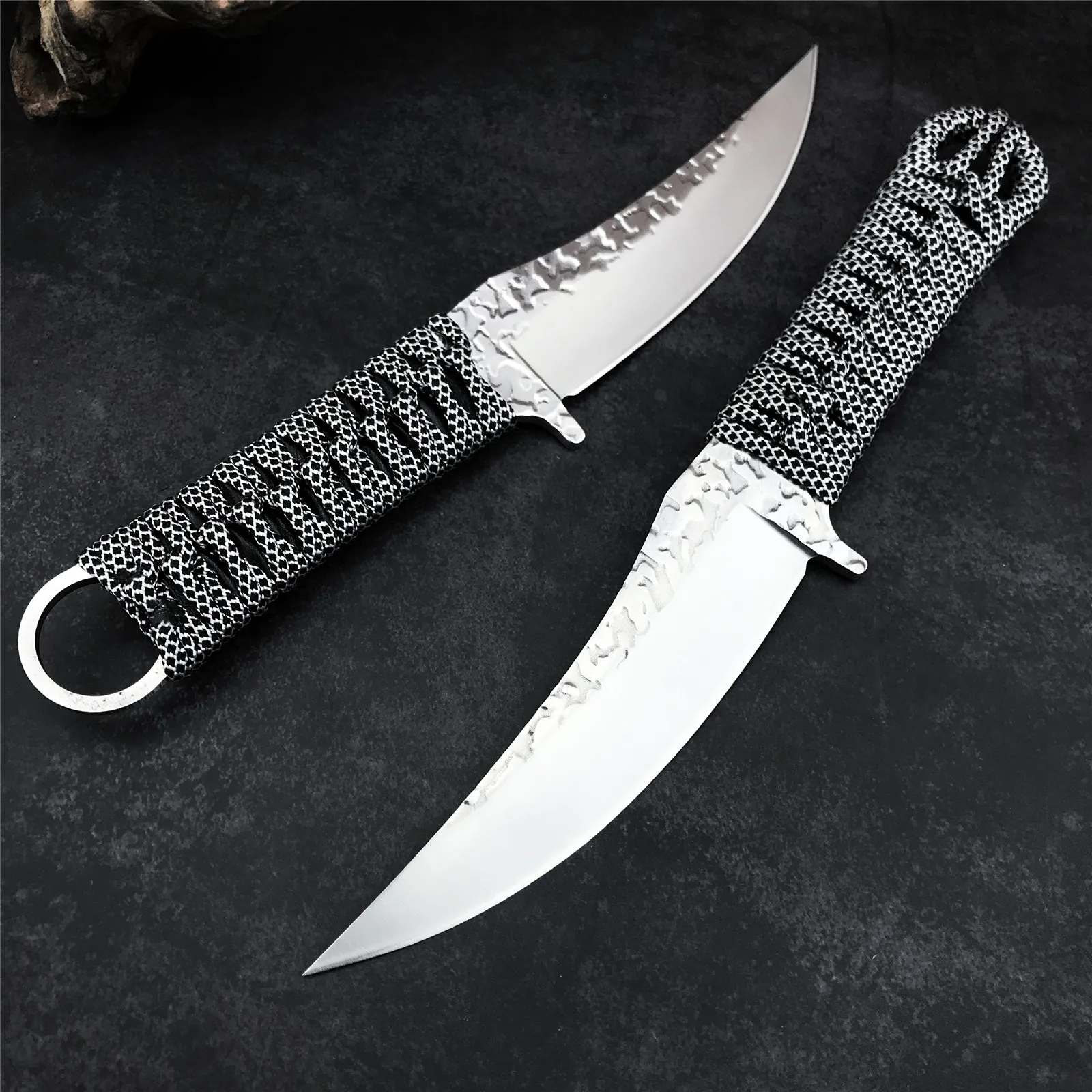 Multi-tool Forged Fixed Blade Knife Hunting Survival Military Knife Portable Damascus Outdoor Knife Tactical Hot Rope Knives
Multi-tool Forged Fixed Blade Knife Hunting Survival Military Knife Portable Damascus Outdoor Knife Tactical Hot Rope Knives