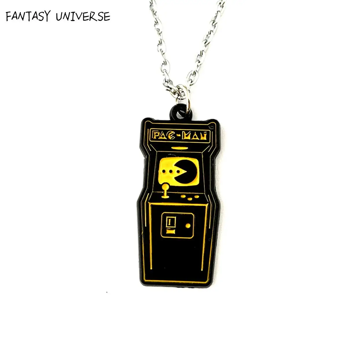FANTASY UNIVERSE Classic arcade gamee Necklace Charm High quality Pendant Original Design Metal Jewelry/Can wholesalel
FANTASY UNIVERSE Classic arcade gamee Necklace Charm High quality Pendant Original Design Metal Jewelry/Can wholesalel