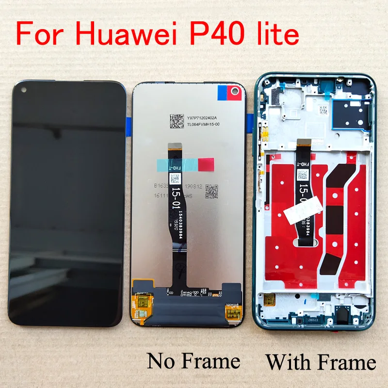 

Оригинальный дисплей 6,4 дюйма для Huawei P40 lite, P40lite, JNY-L22 JNY-L21, ЖК-дисплей, сенсорный экран, дигитайзер в сборе/с рамкой