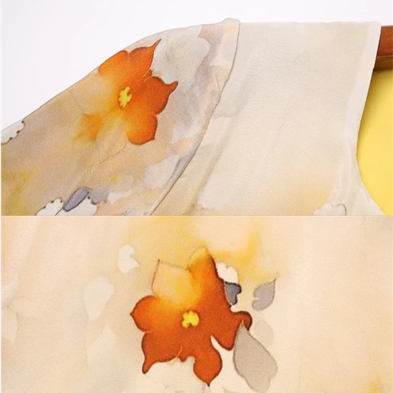 2021 Fashion Women's Costume Summer Print Faux Silk Dress O-Neck Short Sleeve Plus Size Loose Elegant A-Line Beach Dresses KW480 
2021 Fashion Women's Costume Summer Print Faux Silk Dress O-Neck Short Sleeve Plus Size Loose Elegant A-Line Beach Dresses KW480